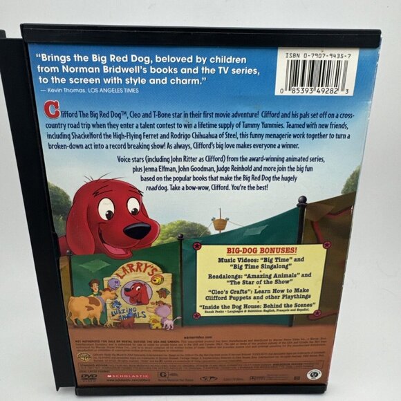 Cliffords Really Big Movie DVD. D2 - Picture 3 of 3